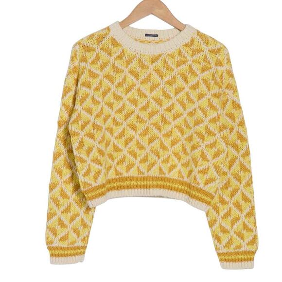 MOTHER The Itsy Crochet Sweater Size Large All The Angles - Picture 1 of 12